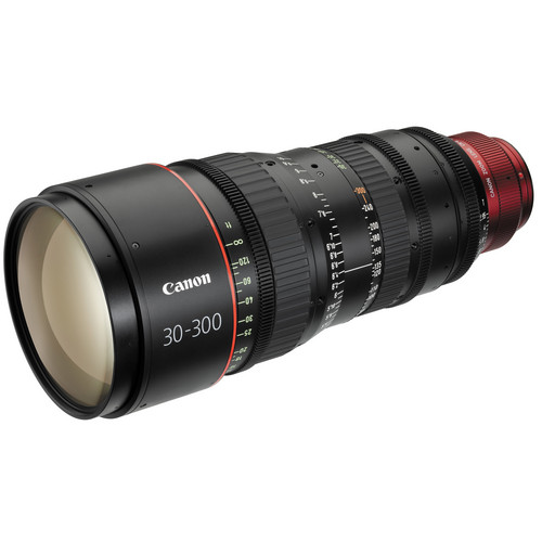 The Current Canon CN-E 30-300mm T2.95-3.7 L S EF Mount Cinema Zoom Lens