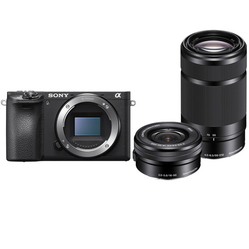 Sony-a6500-with-16-50mm-and-55-210mm-Lenses-Kit-Bundle