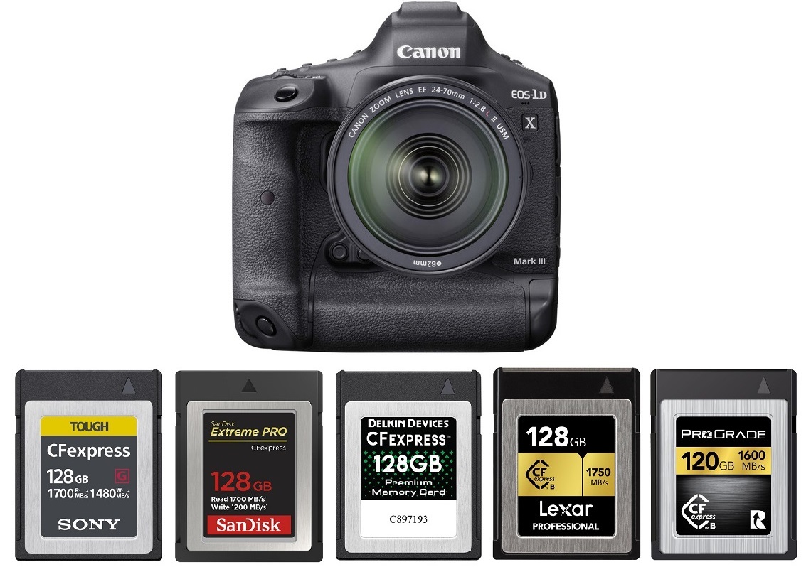 Best Memory Cards for Canon X Mark III Camera Ears