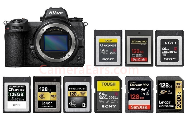 Best Memory Cards For Nikon Z7 Ii Camera Ears